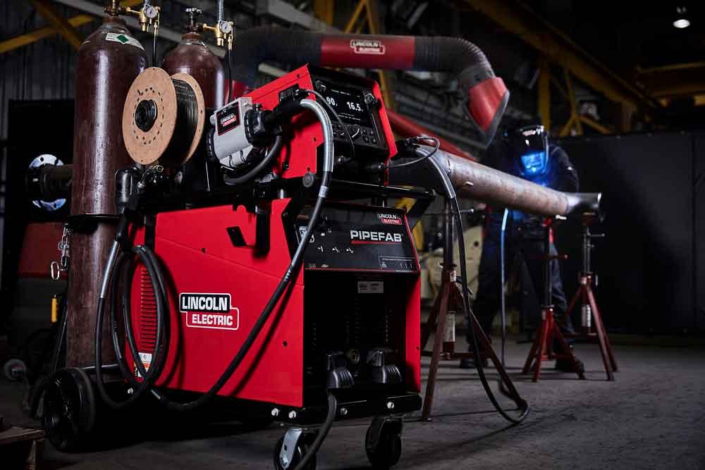 pipe welding system machine