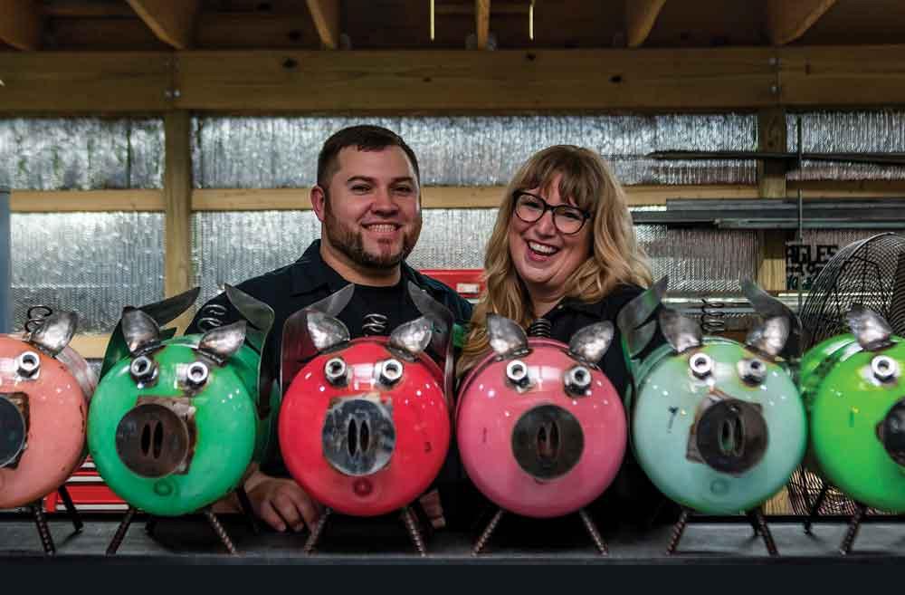 New Jersey couple finds surprising success with custom welding business
