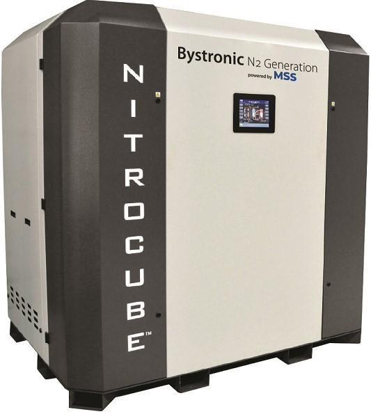 Nitrocobe Cube NitroCube - Bystronic N2 Generation powered by MSS delivers 99.999% purity