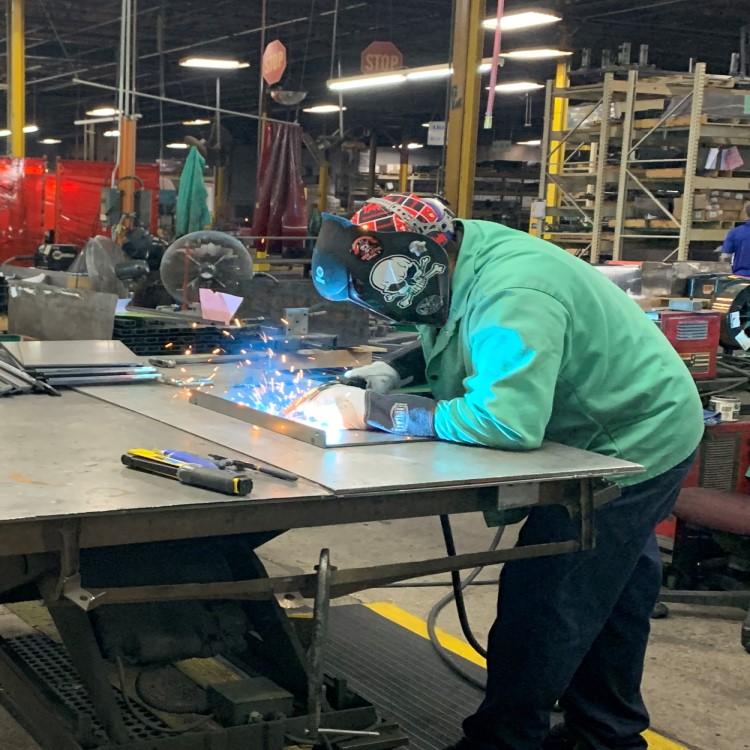 training welders with no experience at Lozier