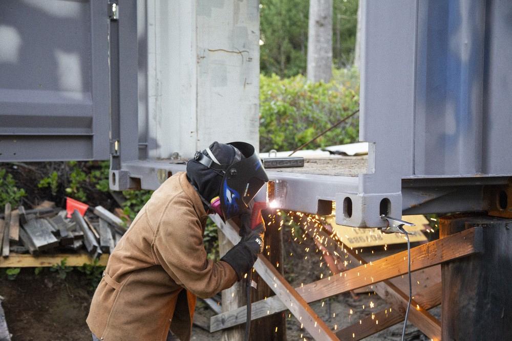 Off the Grid: The best way to cut through steel shipping containers