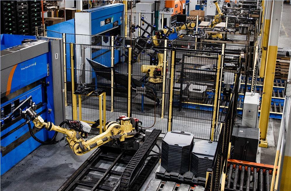 automation in a metal fabrication shop