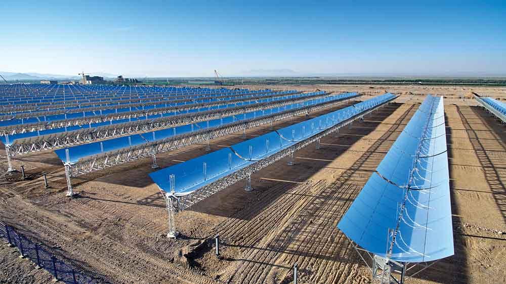 Solar power farm