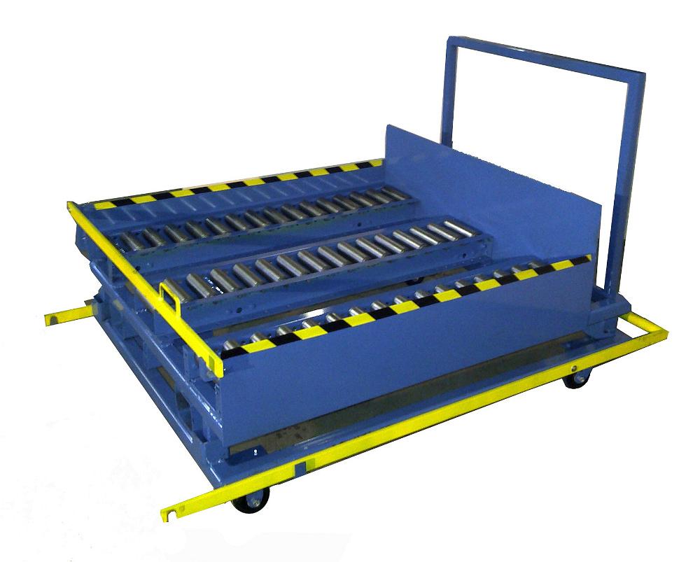 Transfer Pallets Unit Pallet transfer cart moves pallets wherever needed