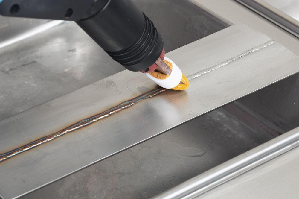 how to remove laser film from stainless steel
