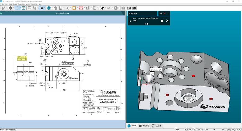 PC-DMIS 2019 R1 measurement software from Hexagon includes GD&T tool