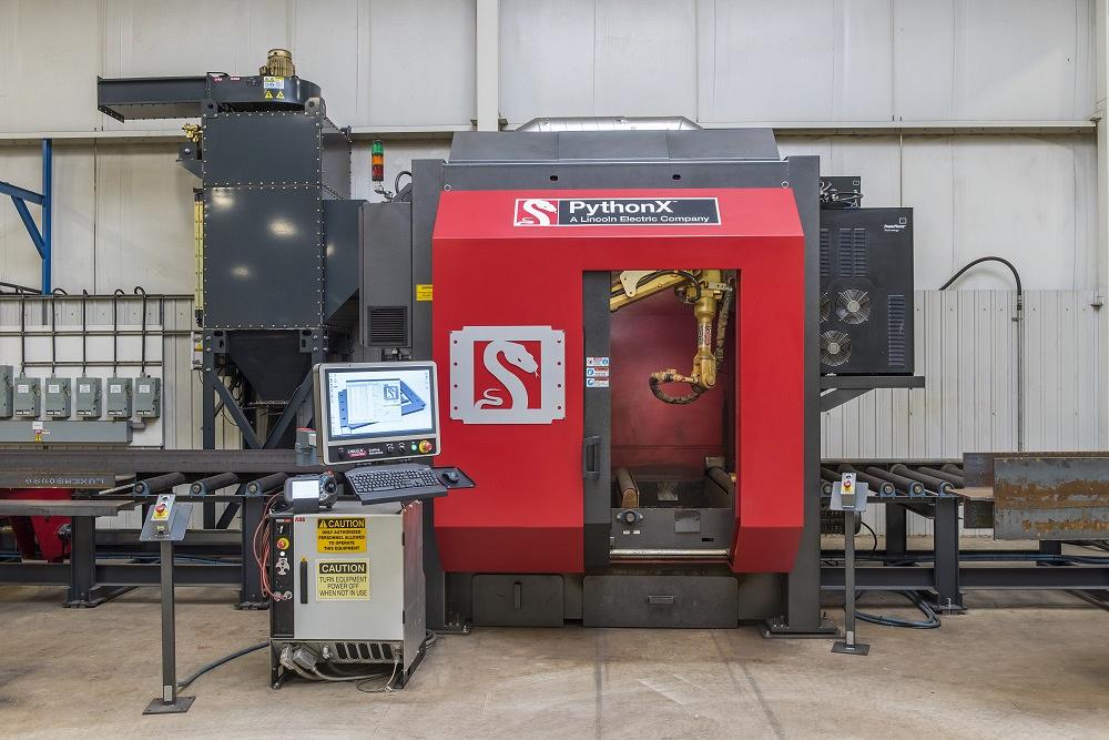 Pegasus Steel (USA) adds robotic structural steel fabrication system