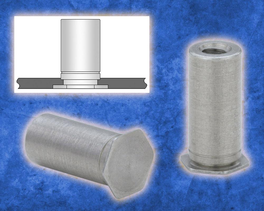 PennEngineering’s PEM TSO4 self-clinching standoff fasteners allow ...