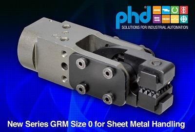 GRM size 0 microclamps for sheet metal handling