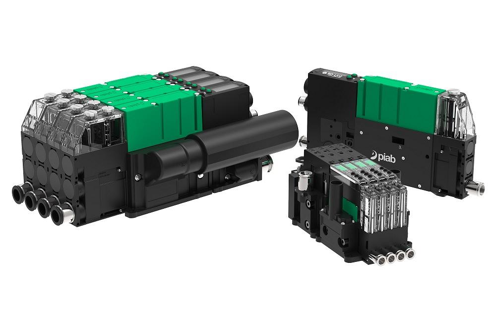 Piab Block piCOMPACT 23 Smart vacuum generator platform from Piab is IO-Link-ready