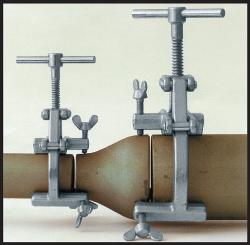 Pipe alignment clamps cover pipe from 0.75 to 12 in. dia. - TheFabricator.com
