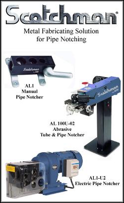 Pipe notchers available in manual, electric, abrasive notcher/grinder models - TheFabricator.com