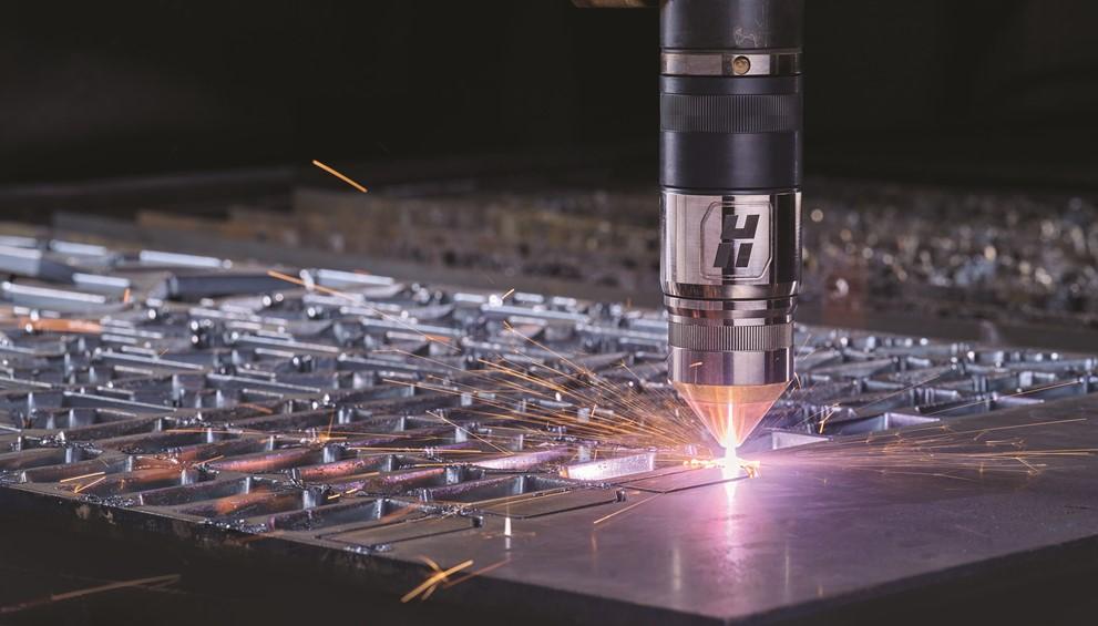 Plasma cutting system increases cutting speed in 2-in. mild steel