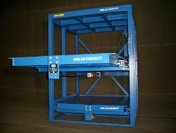 Pneumatic roll-out shelving rack has 4,000-lb. capacity - TheFabricator.com