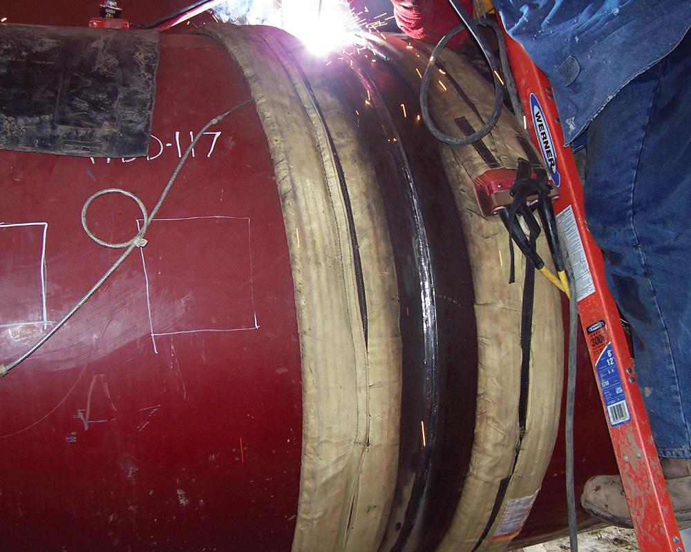 Preheating can be critical to welding success