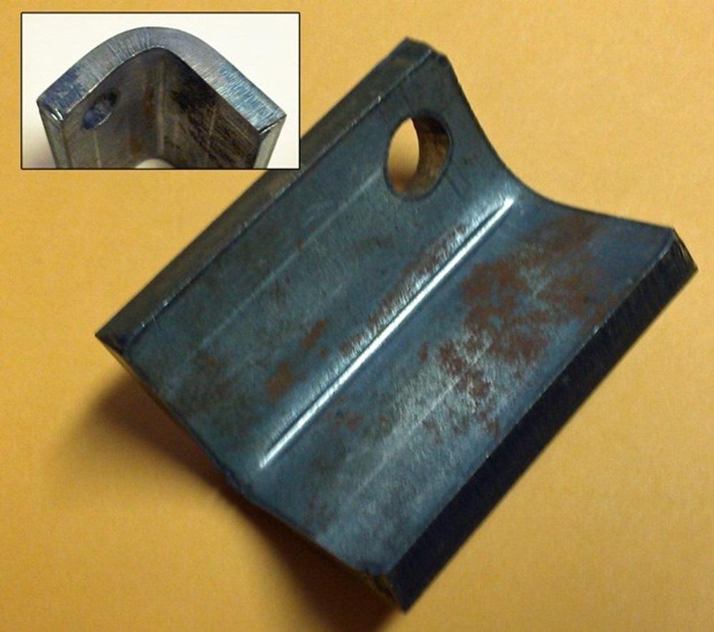 A bendmetal piece is shown. 