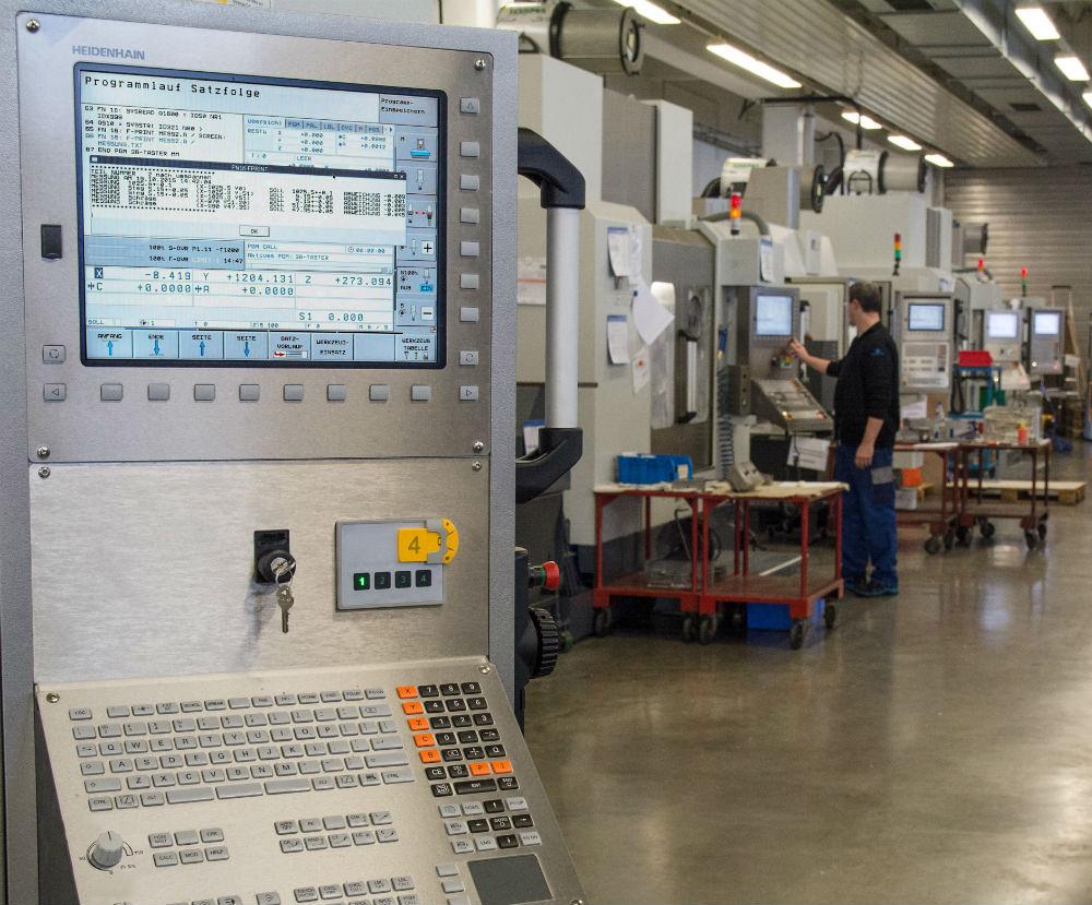 Production system networks all work steps