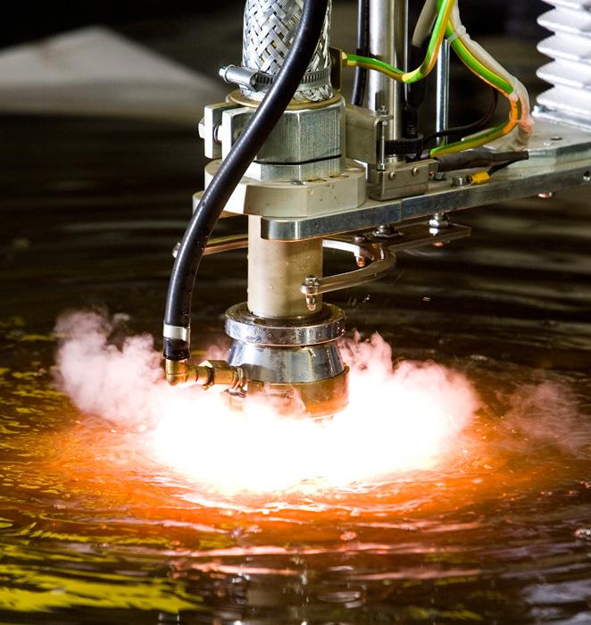 Heat Cutter Table Putting heavy-duty cutting on the table