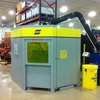 Robotic welding cell includes two independent working locations - TheFabricator.com
