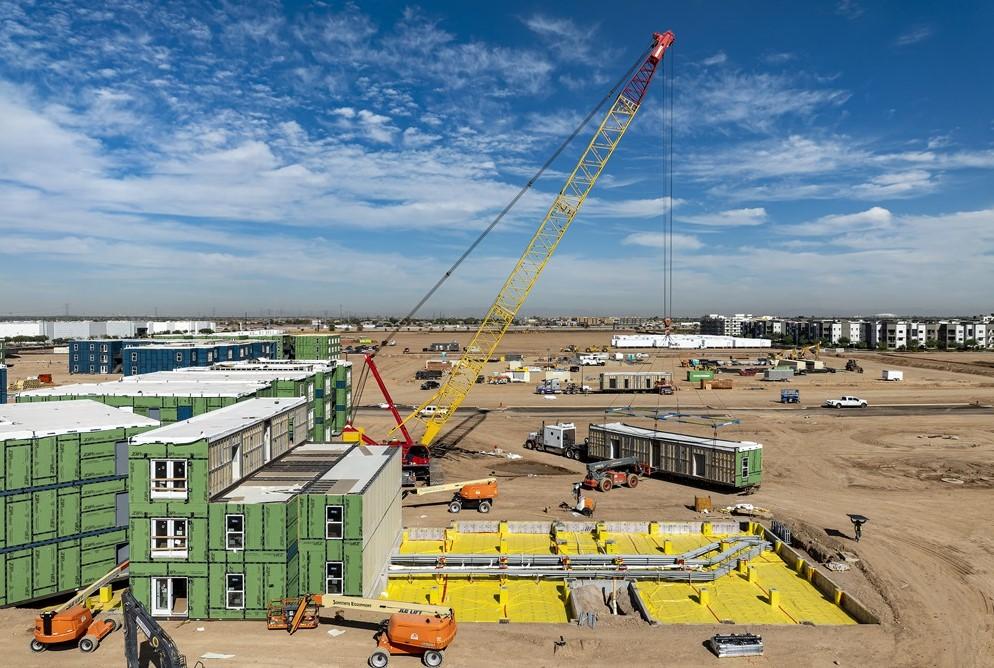 Robotic welding meets modular construction