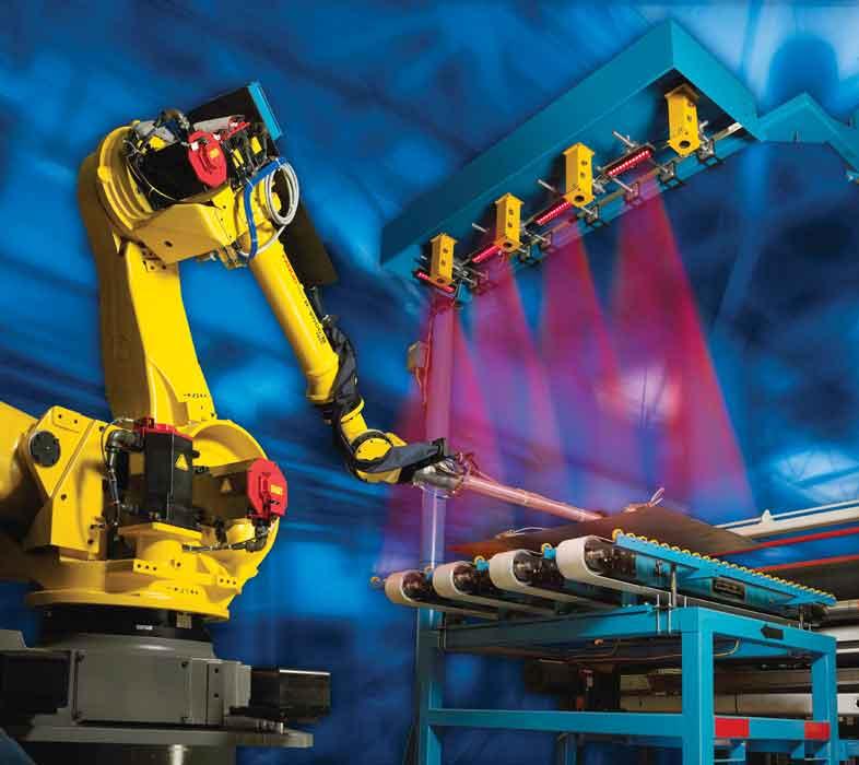 Automated manufacturing robots