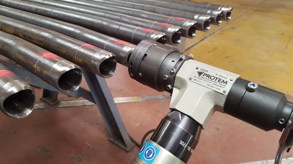Pipe saddle cutter from Protem