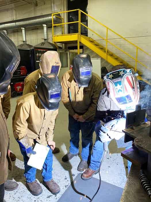 Michigan school builds foundation for welding success