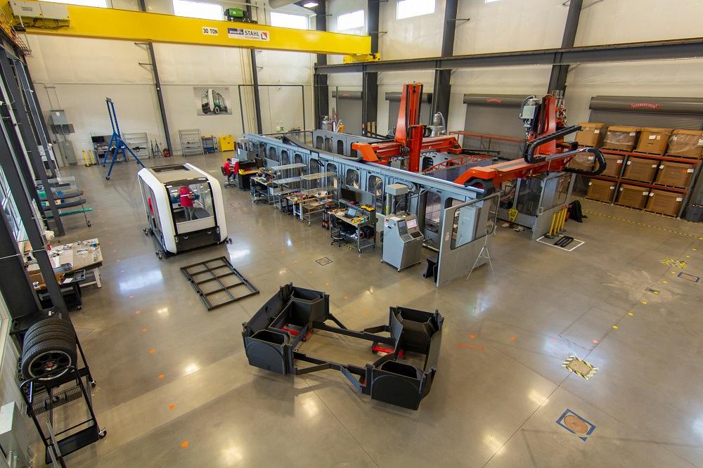 Local Motors additive manufacturing and production facility