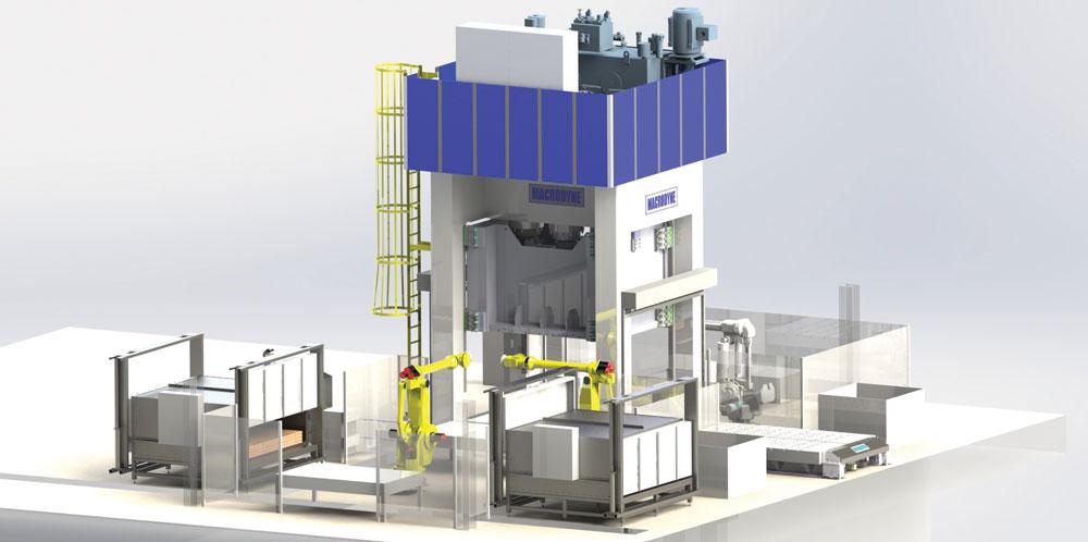 Stamping 101: How does a hydraulic press work?