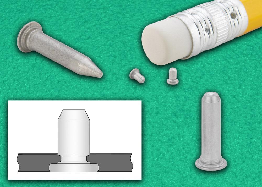 Filot Pin Self-clinching pilot pins available in several variations