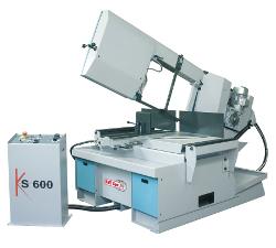 Semiautomatic band saw designed for production sawing - TheFabricator.com