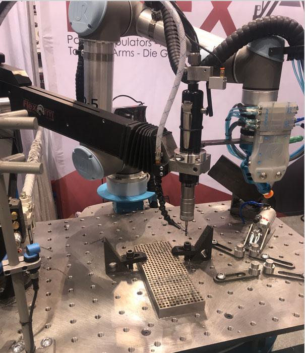 Sheet and plate tapping gets flexible