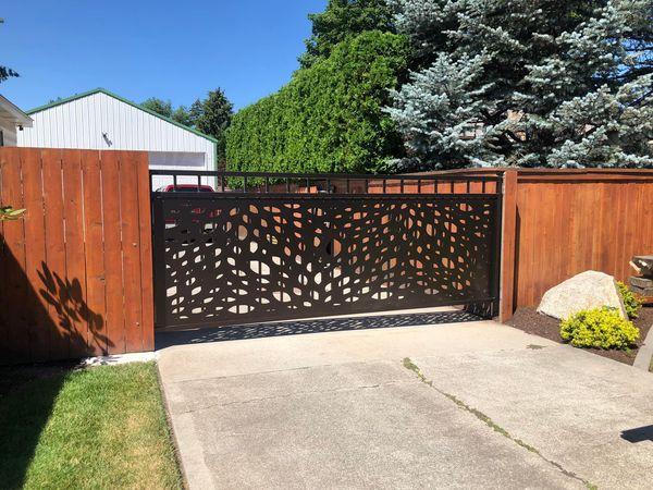custom fabricated gate