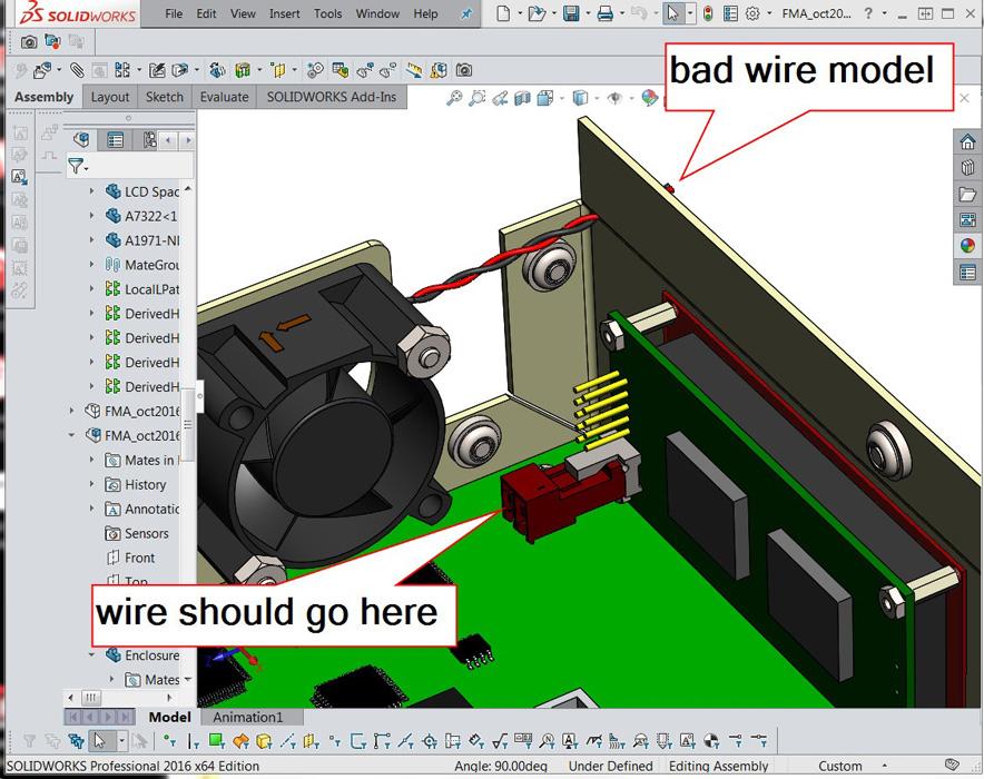 Shop technology and 3-D CAD: Modeling a cable harness