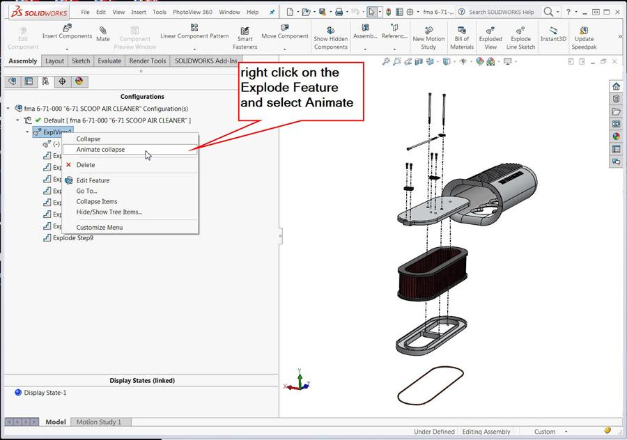 Shop technology and 3-D CAD: Using animation tools in design review