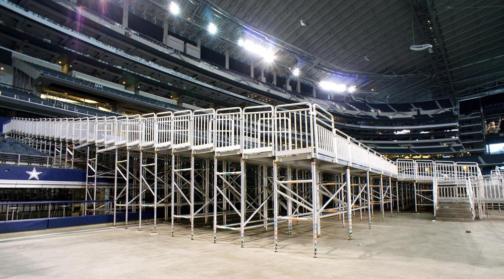 Stadium Railing Sightline’s railing fabrications are in the game at stadiums everywhere