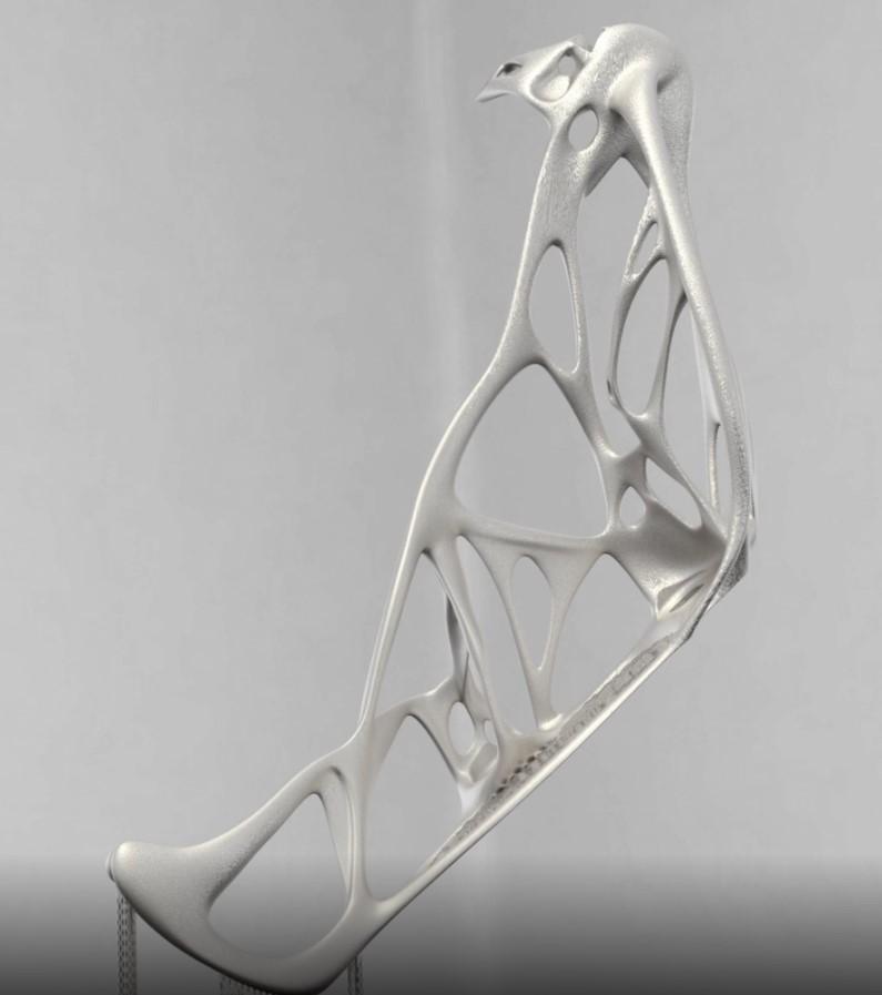 SLM software reduces the need for support structures in metal 3D printing