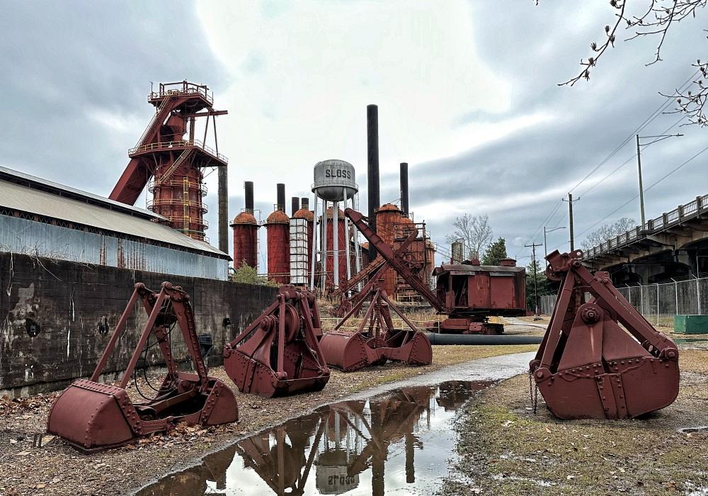 Exploring the historic Sloss Furnaces in Birmingham, Ala.