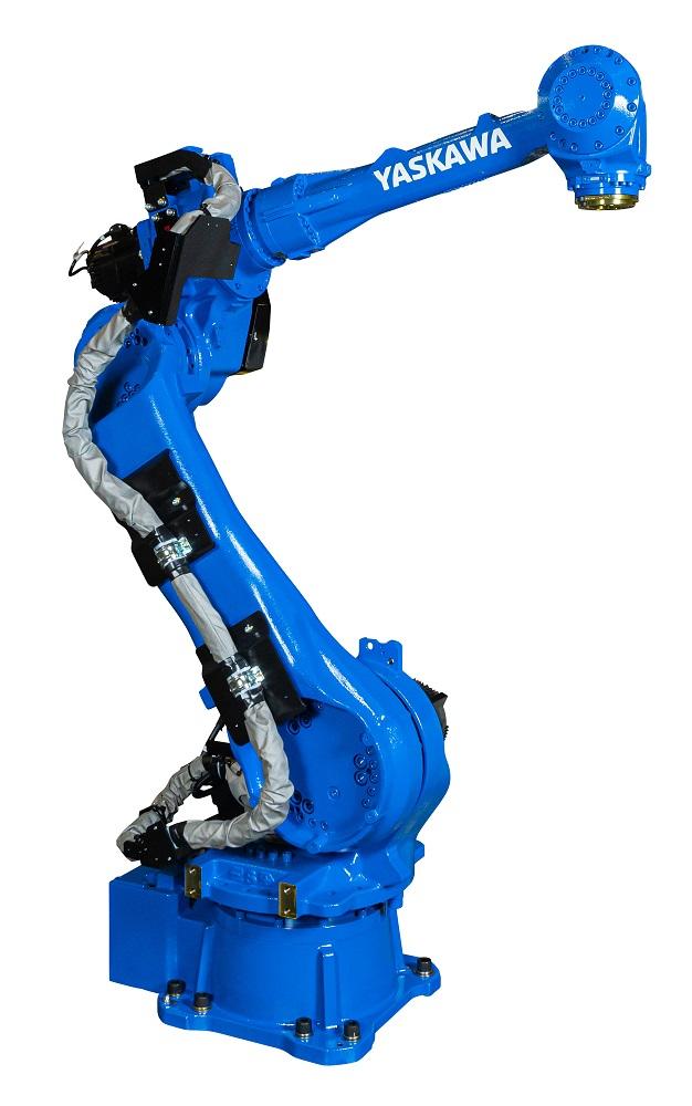 halv otte Downtown Amazon Jungle Small-footprint PL80 robot from Yaskawa designed for palletizing, picking