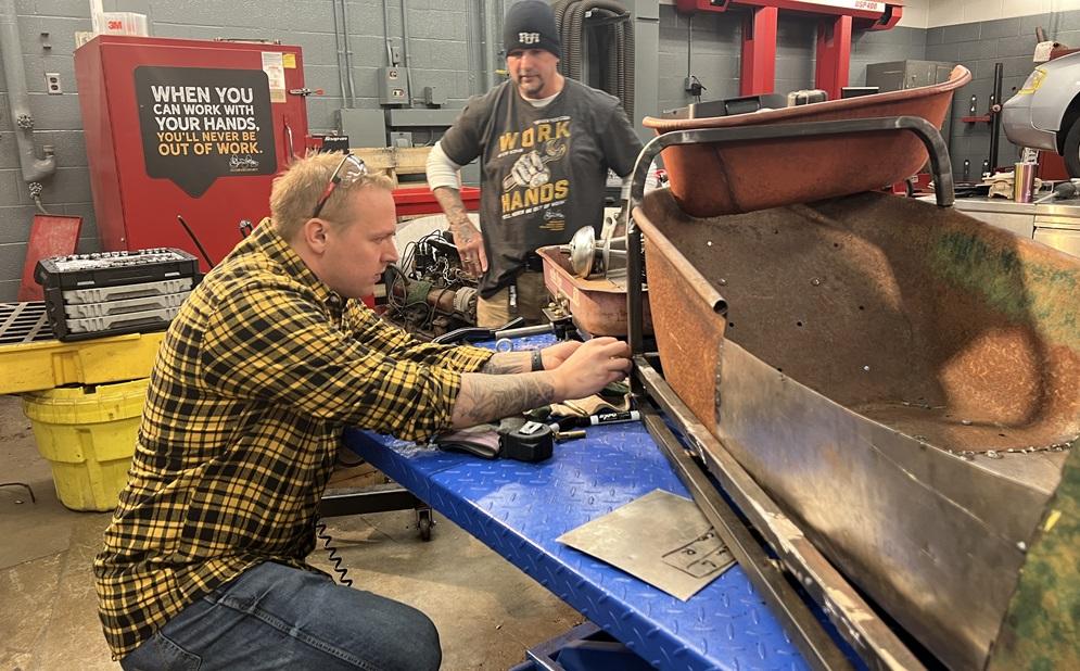 Students learn fabrication one piece at a time