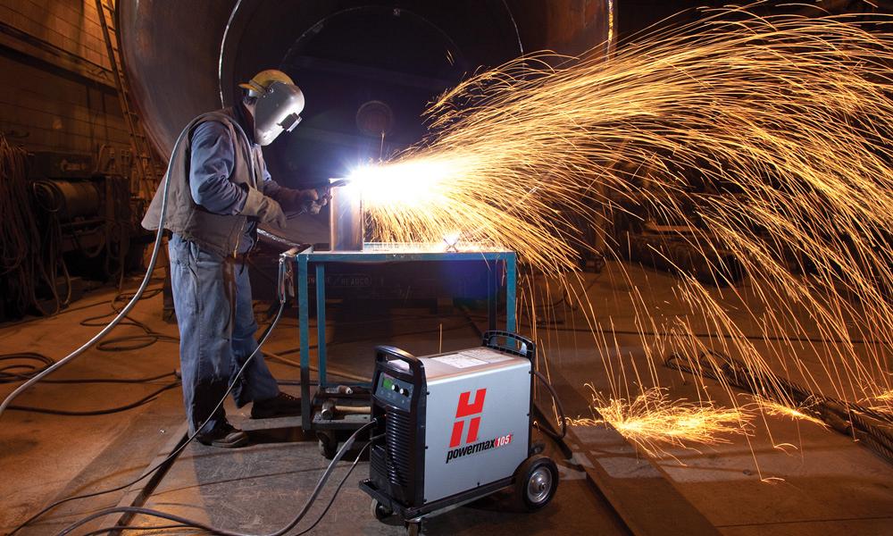 Plasma Cutting Fire and Spark Dangers