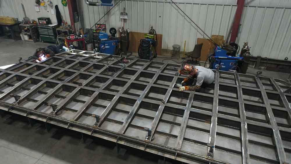 Metal fabrication shop