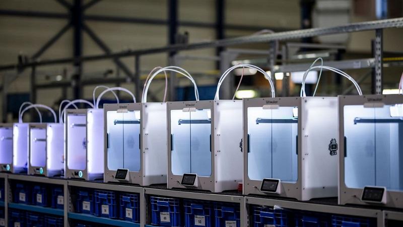 3D printers in production