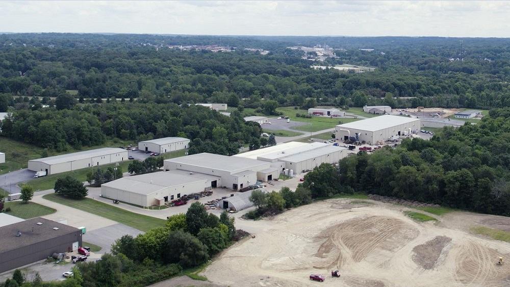 The Hickey Metal Fabrication campus is shown.