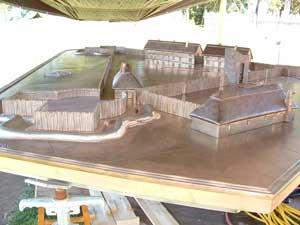 Jamestown Fort Model