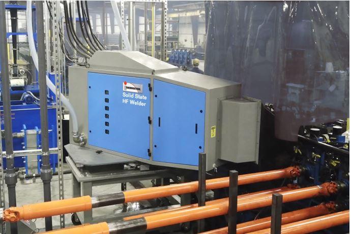 L&R Industries Inc. has installed a new high-frequency welder.