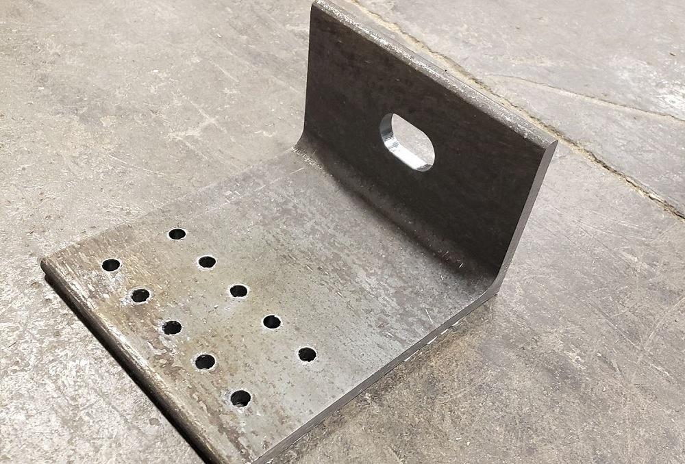 metal plate with holes
