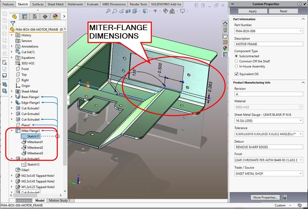 SOLIDWORKS 2022 What's New - Cropping Alternate Position View, Predefined  Views, Bend Lines In Drawing Views