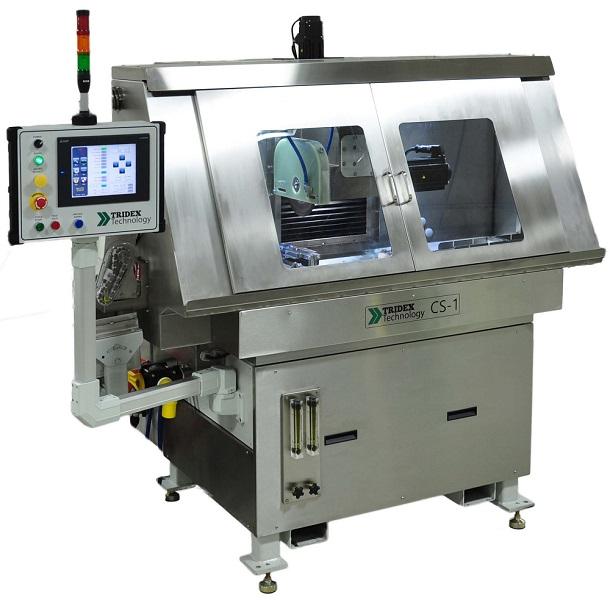 CS1-E burr-free electrochemical cutoff machine for cutting stainless tubes