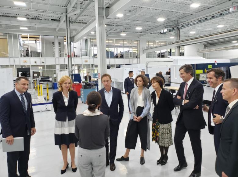 Governor Ned Lamont at TRUMPF